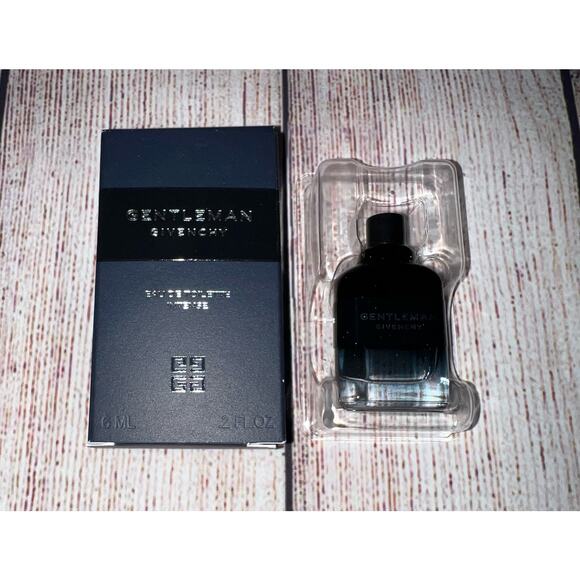 Givenchy Gentleman Eau de Toilette EDT Intense Mini Miniature 6ml - .2 fl oz NEW - Picture 1 of 3